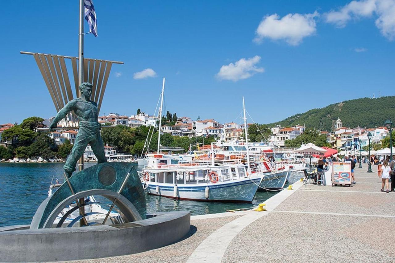 Mikri Gonia Villa Skiathos-stad Buitenkant foto